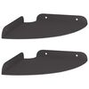 vidaXL Schwebendes Regal mit Regal 2 pcs Schwarz 18 x 18 x 2 cm
