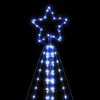 vidaXL LED Weihnachtsbaum 615 LEDs Blau 404,5 cm