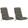 vidaXL 2-teiliges Hochlehner Kissenset VIANEN 2 pcs 100 % Polyester