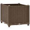 vidaXL Hochbeet 40x40x38 cm Polypropylen
