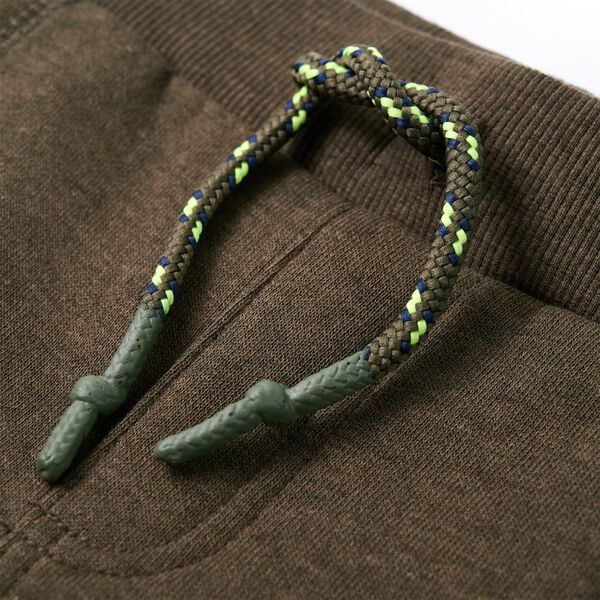 Kinder-Trainingshose Khaki Melange 116