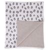 CHILDHOME Babydecke 85x70cm Leopard