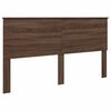 vidaXL Bettrahmen Braun Eichen-Optik 200 x 200 cm Ingenieurs Holz