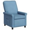 vidaXL Liegestuhl Blau 69 x 95 x 101 cm Stoff