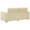 vidaXL Sofa Creme 180 x 80 x 84 cm Stoff