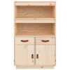 vidaXL Highboard 67x40x108,5 cm Massivholz Kiefer