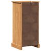 vidaXL Badezimmerschrank VIGO Braun und Honigbraun 37,5 x 34 x 80 cm