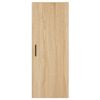 vidaXL Highboard Sonoma-Eiche 34,5x34x180 cm Holzwerkstoff
