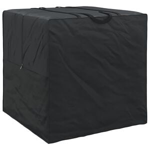 vidaXL Outdoor Aufbewahrungstasche Schwarz 80 x 80 x 60 cm 210D-Gewebe