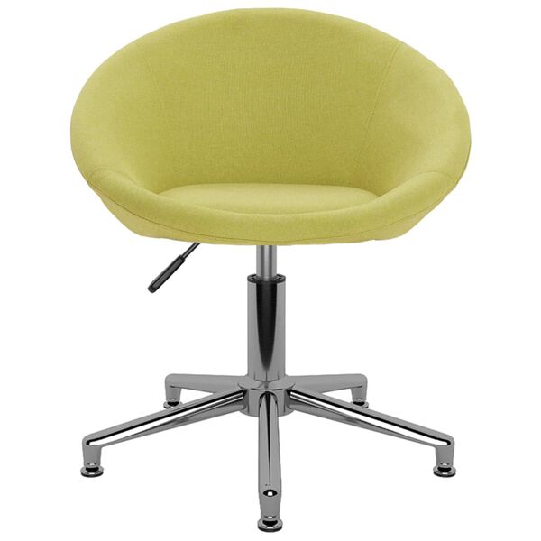 vidaXL B&uuml;rostuhl Drehbar Gr&uuml;n Stoff