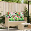 vidaXL Kissen Floral Mehrfarbig 120 x 60 x 12 cm Oxford-Stoff