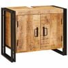 vidaXL Waschbeckenunterschrank Braun 71 x 33 x 58 cm Massivholz Mango