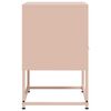 vidaXL Nachttische 2 Stk. Rosa 36x39x60,5 cm Stahl