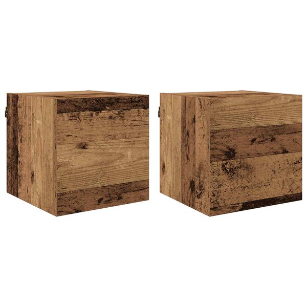 vidaXL TV-Schr&auml;nk Altholz 30,5 x 30 x 30 cm Holzwerkstoff