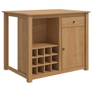vidaXL K&uuml;cheninsel Set 2 stk. PANAMA Honigwachs 112 x 77 x 90 cm