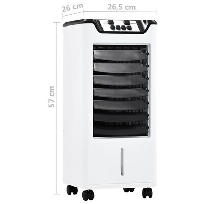vidaXL 3-in-1 Mobiler Luftkühler Luftbefeuchter Luftreiniger 60W