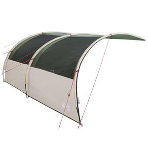 vidaXL Wasserfester Tarp Personen 260 x 350 x 260 cm Wasserdicht
