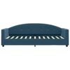 vidaXL Tagesbett mit Matratze Blau 80x200 cm Samt