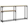 vidaXL Konsolentisch Sonoma-Eiche 145x22,5x75 cm Holzwerkstoff