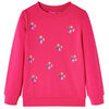 vidaXL Kinder-Sweatshirt Knallrosa 92