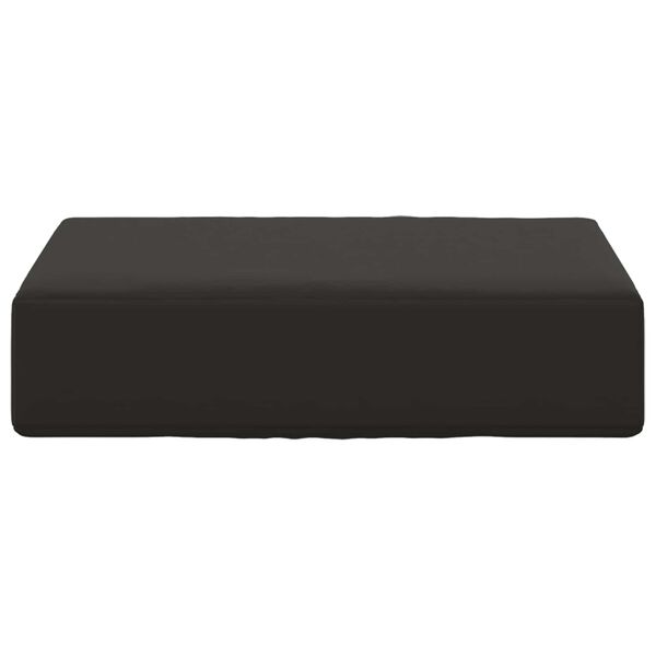 vidaXL Sitzkissen f&uuml;r Outdoor Schwarz 40 x 40 x 8 cm 100 % Polyester