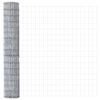 vidaXL Eurozaun 1,5 x 10 m PVC-beschichtetes Eisen