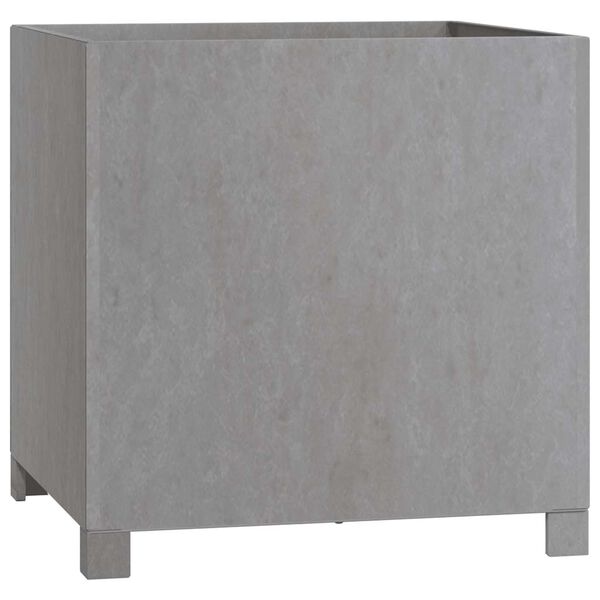 vidaXL Pflanzk&uuml;bel mit Beinen Rostig 50x50x50 cm Cortenstahl