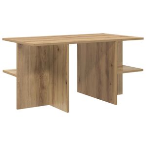 vidaXL Couchtisch Artisan-Eiche 87 x 50 x 45 cm Holzwerkstoff