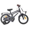 vidaXL Kinderfahrrad 14 Zoll f&uuml;r 3-5 Jahre alt Dunkelgrau