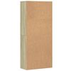vidaXL Highboard Sonoma-Eiche 80x35x180 cm Holzwerkstoff