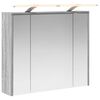 vidaXL Badezimmerspiegelschrank Sonoma-Grau 73,5 x 16 x 62,5 cm