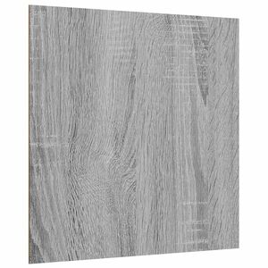 vidaXL Dekoplatten 12 stk. Graues Sonoma 30 x 30 x 0,27 cm