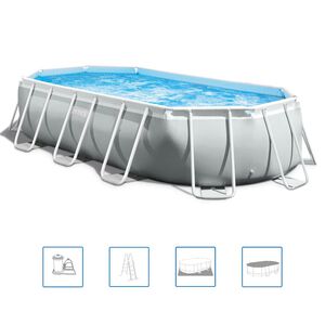 Intex Pool-Set Prism Frame Oval 503x274x122 cm 26796GN