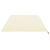 vidaXL Markisenbespannung Creme 6x3,5 m