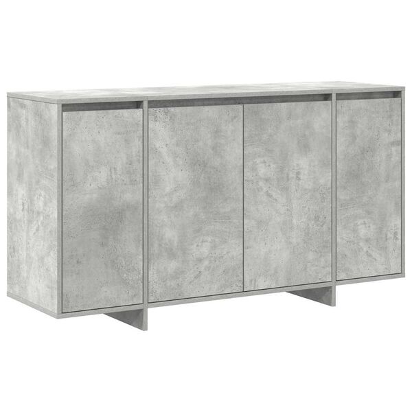 vidaXL Sideboard Beton Grau 135 x 41 x 75 cm Holzwerkstoff