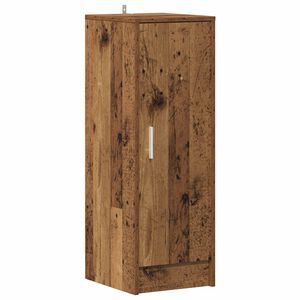 vidaXL Schuhschrank Altholz-Optik 32x35x92 cm Holzwerkstoff