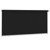 vidaXL Au&szlig;enrollo 305 (B)x140 (H) cm Schwarz
