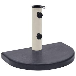 vidaXL Schirmst&auml;nder Schwarz 40x28x4 cm Granit