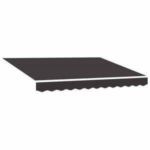 vidaXL Ersatzstoff f&uuml;r Markise Grau 300x250 cm Polyester