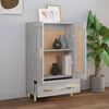 vidaXL Highboard Grau Sonoma 70x31x115 cm Holzwerkstoff