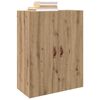 vidaXL Wandschrank 2 pcs Artisan-Eiche 69,5 x 34 x 90 cm Holzwerkstoff