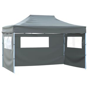 vidaXL Partyzelt 291 x 431 x 315 cm Anthrazit Oxford-Stoff