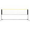 vidaXL Badmintonnetz Verstellbar 400x103x94-158 cm Metall