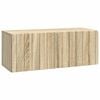 vidaXL Wandmontierter TV-Schrank 78,5 x 31 x 30 cm Sonoma-Eiche