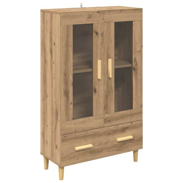 vidaXL Highboard Artisan-Eiche 70 x 31 x 115 cm Holzwerkstoff