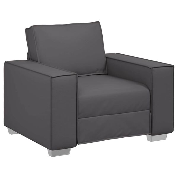 vidaXL Sofa Grau 99 x 80 x 84 cm Stoff