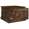 vidaXL Couchtisch R&auml;uchereiche 50x50x35 cm Holzwerkstoff