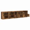 vidaXL LED-Sideboard Altholz 283 x 37 x 67 cm Holzwerkstoff