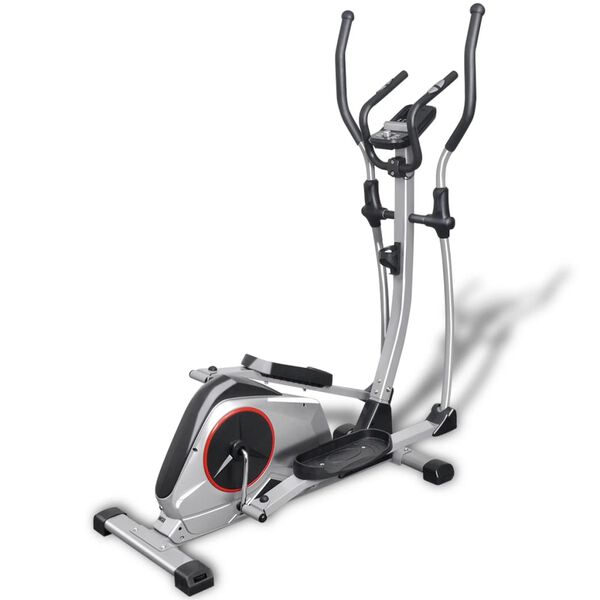 vidaXL Programmierbarer Crosstrainer XL Drehmasse 18 kg Smart App