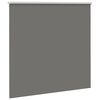 vidaXL Verdunkelungsrollo Grau 150x150cm Stoffbreite 146,6cm Polyester